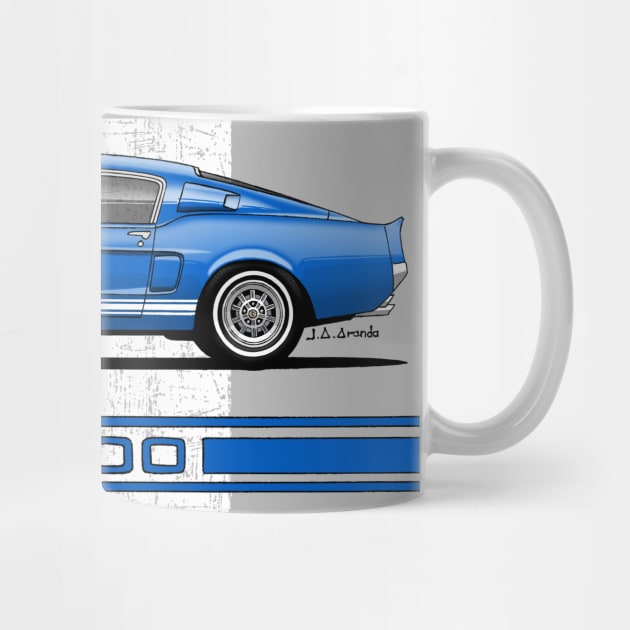 Classic muscle car by jaagdesign